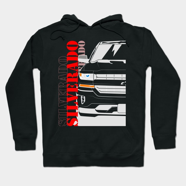 Silverado 2016 Hoodie by SquareFritz